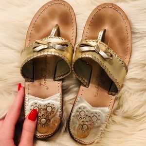 Platinum Bow Jack Rogers SIZE7